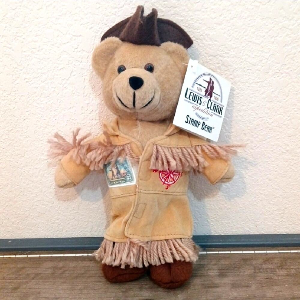Lewis And Clark Expedition Stamp Bear Post Office Collectible